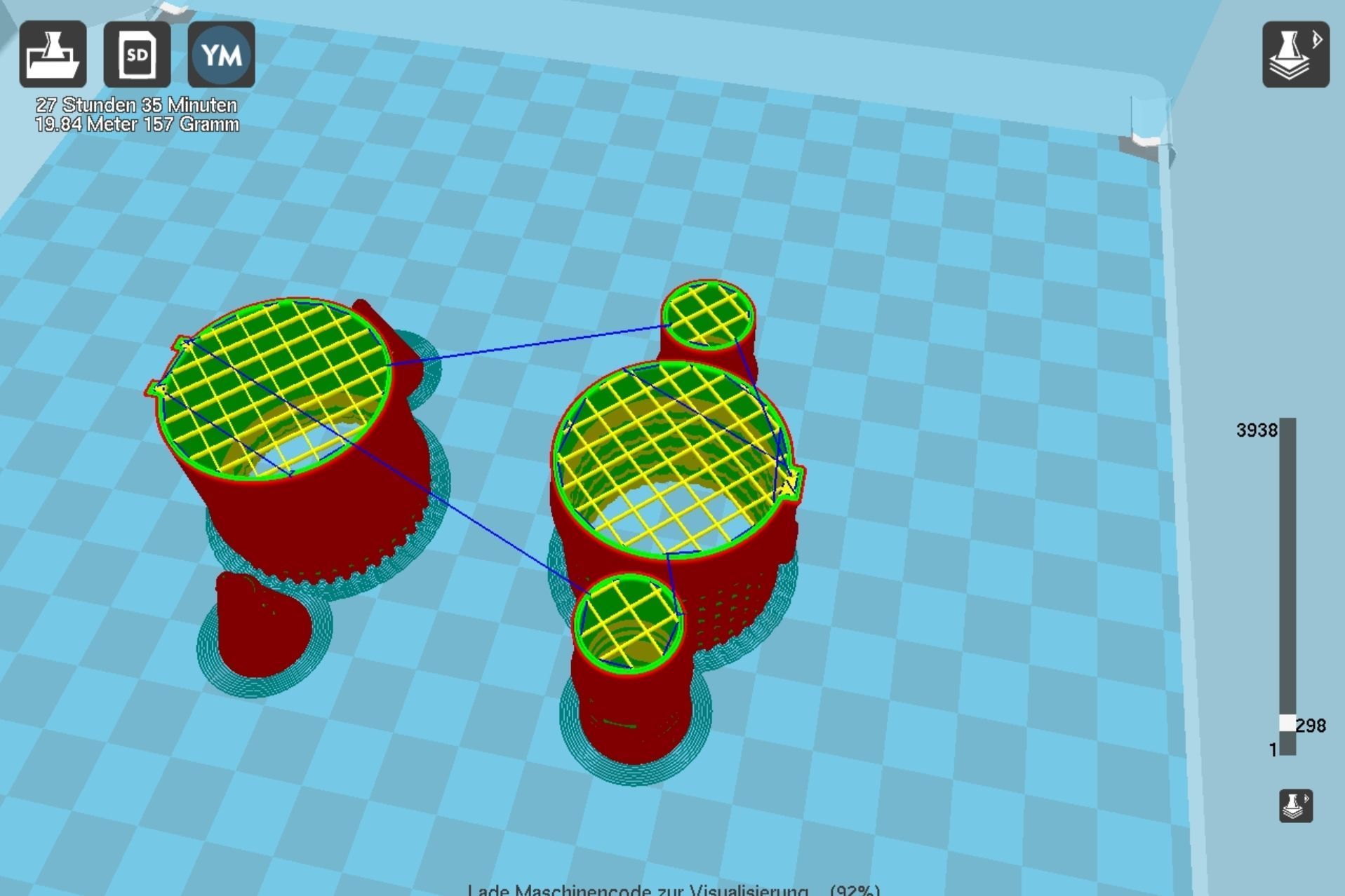 NASA SLS Block 1 Printable Rocket Model 3D print model_50