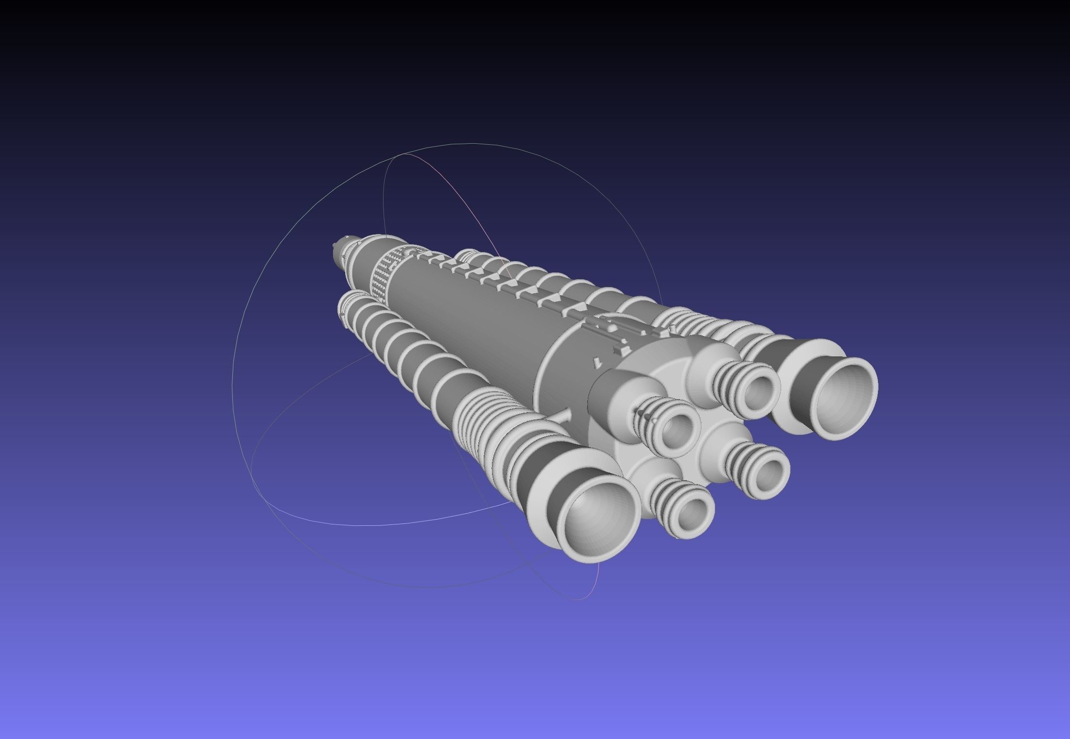 NASA SLS Block 1 Printable Rocket Model 3D print model_19
