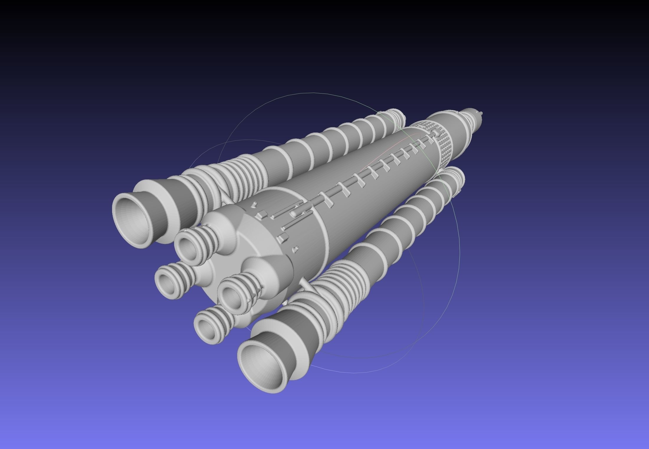 NASA SLS Block 1 Printable Rocket Model 3D print model_28