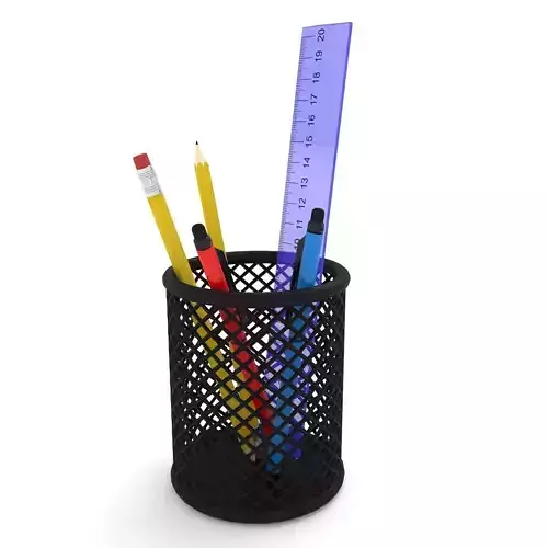 Mesh Office Pencil  Pen Holder