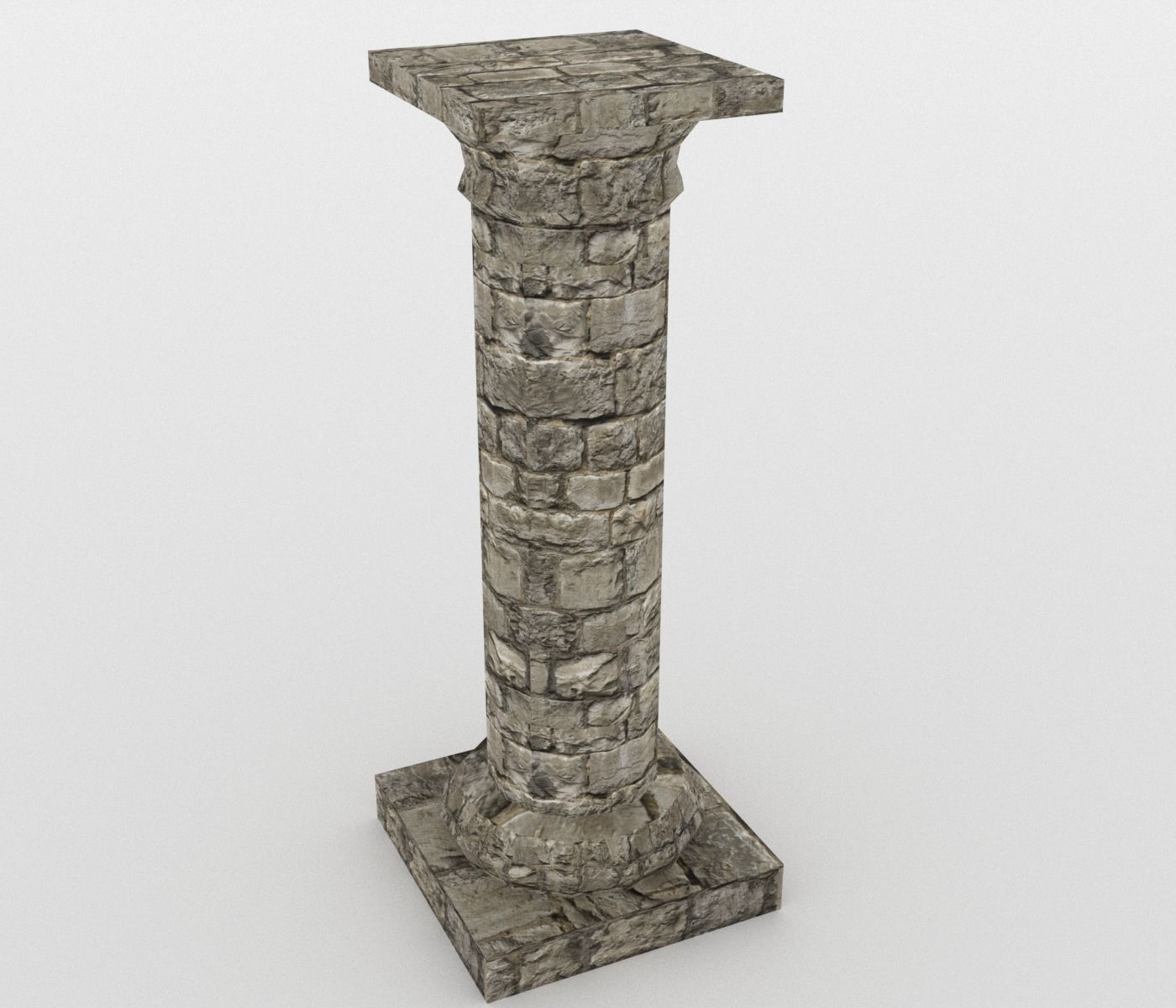 Castle Pack Low-poly 3D model_21