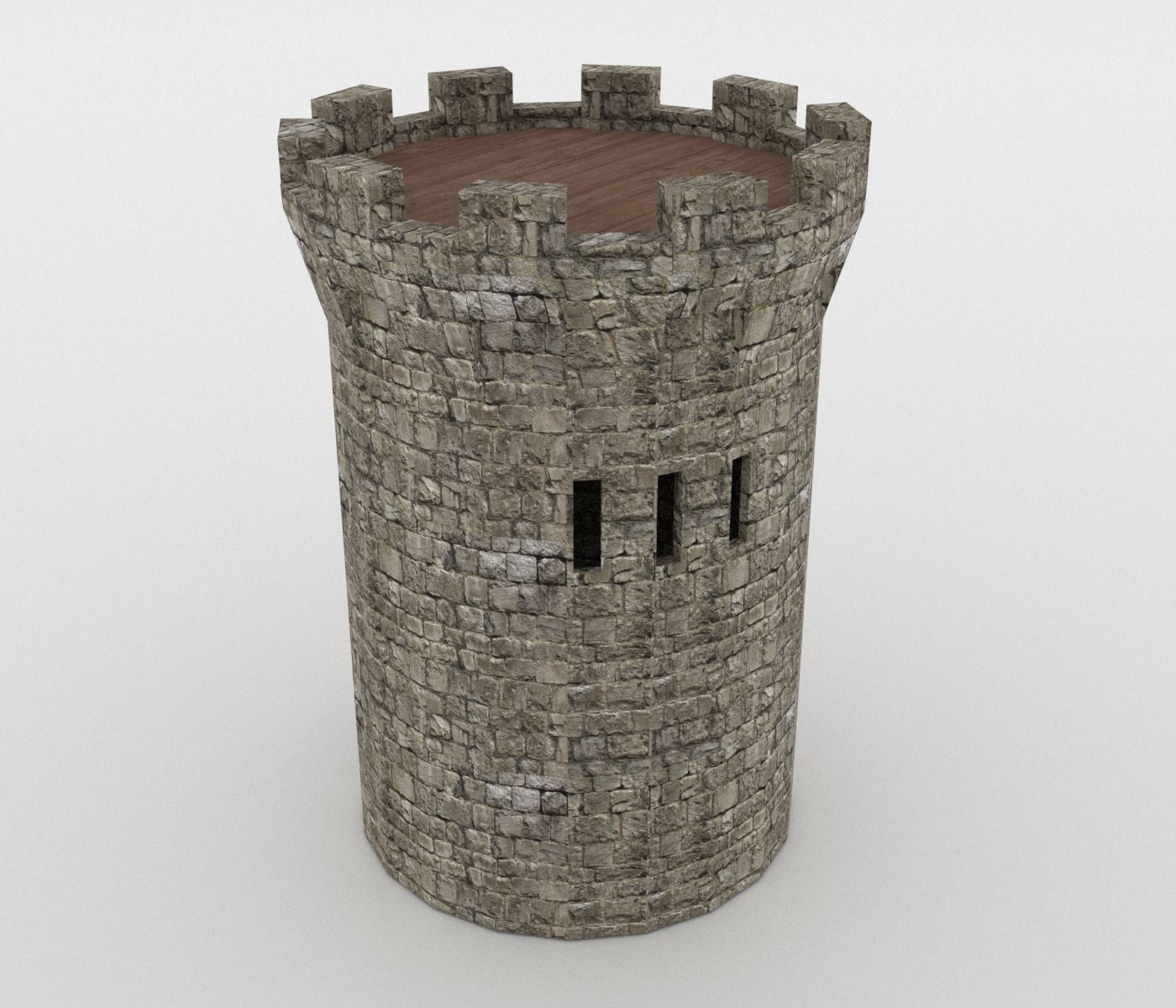 Castle Pack Low-poly 3D model_6
