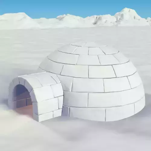 Igloo 3D model
