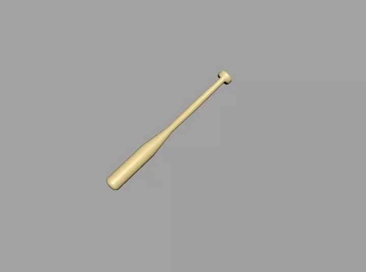 Baseball bat Free low-poly 3D model