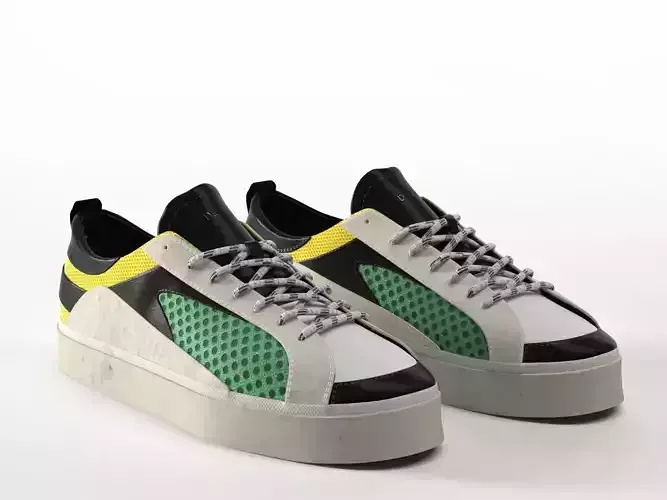 Shake Mesh Green Sneakers
