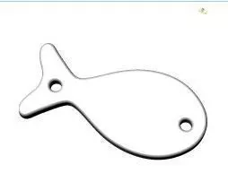 fish charm Free 3D model