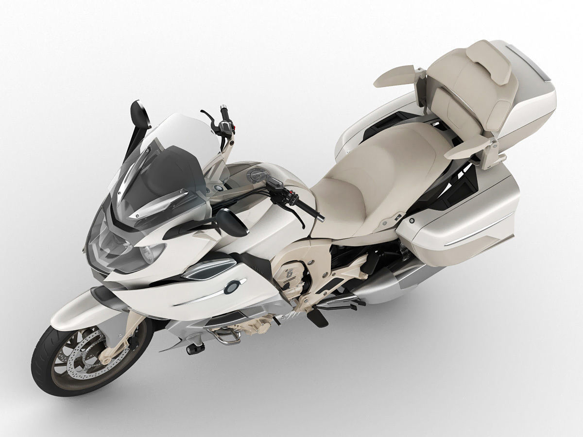 Generic Touristic Motorcycle 3D model_11