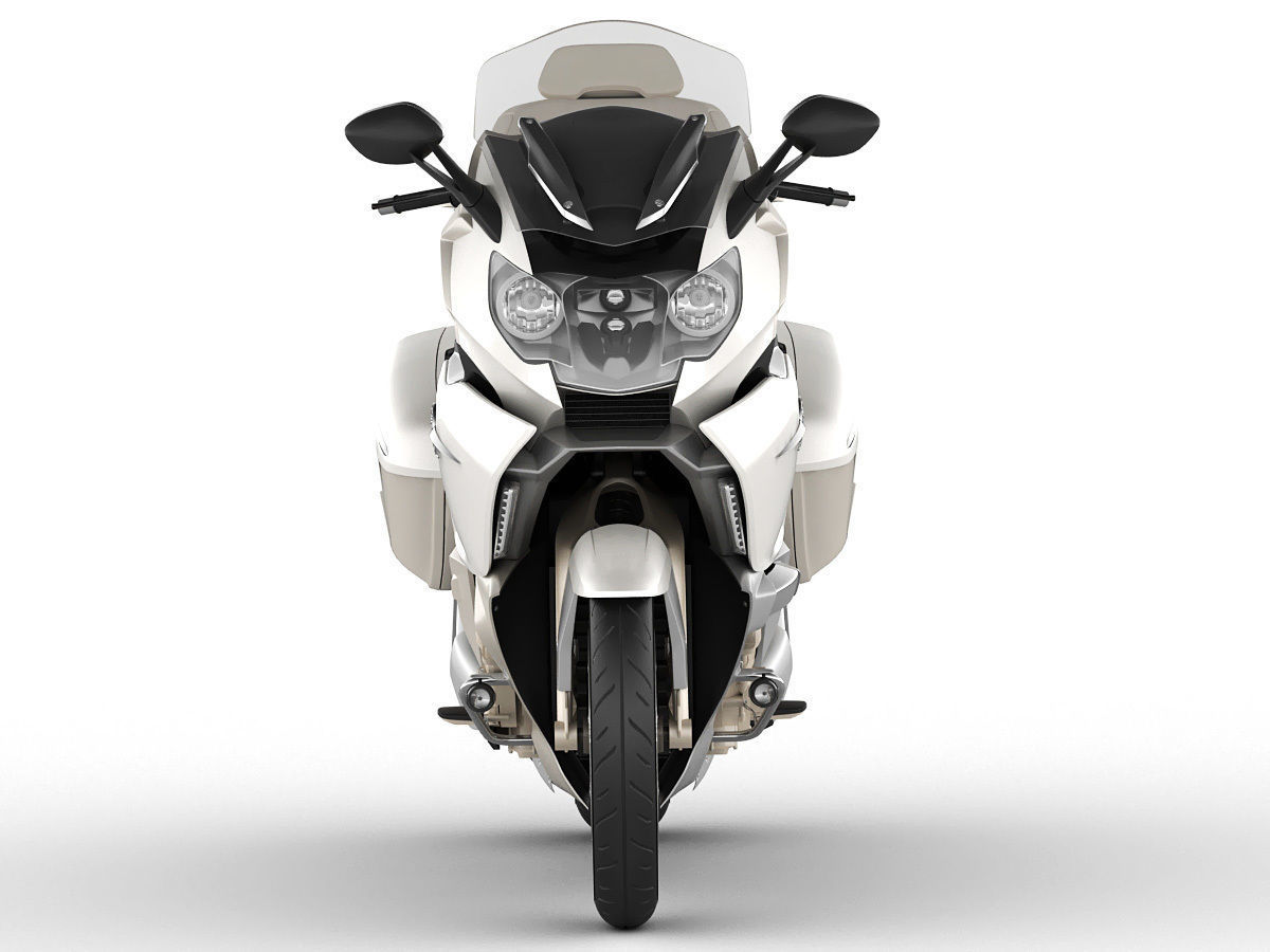 Generic Touristic Motorcycle 3D model_15