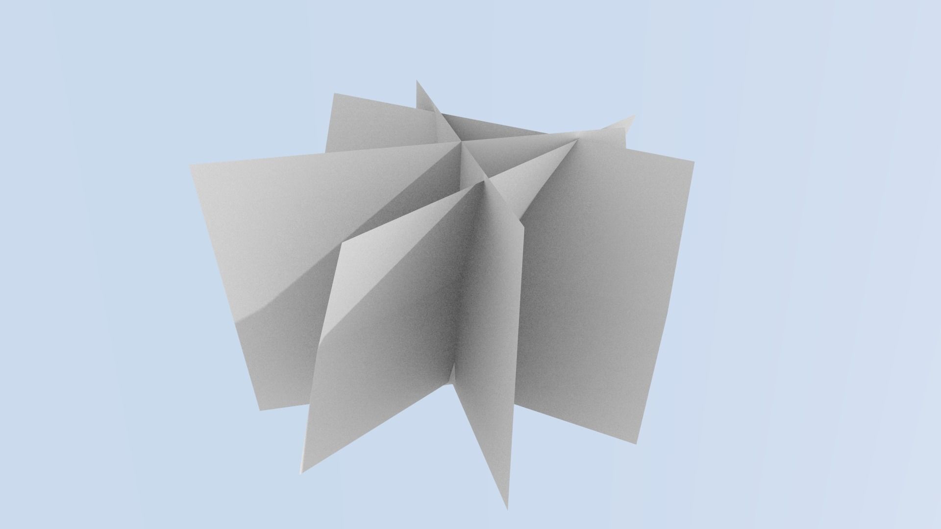 Lowpoly grass model 1 plant Free low-poly 3D model_3
