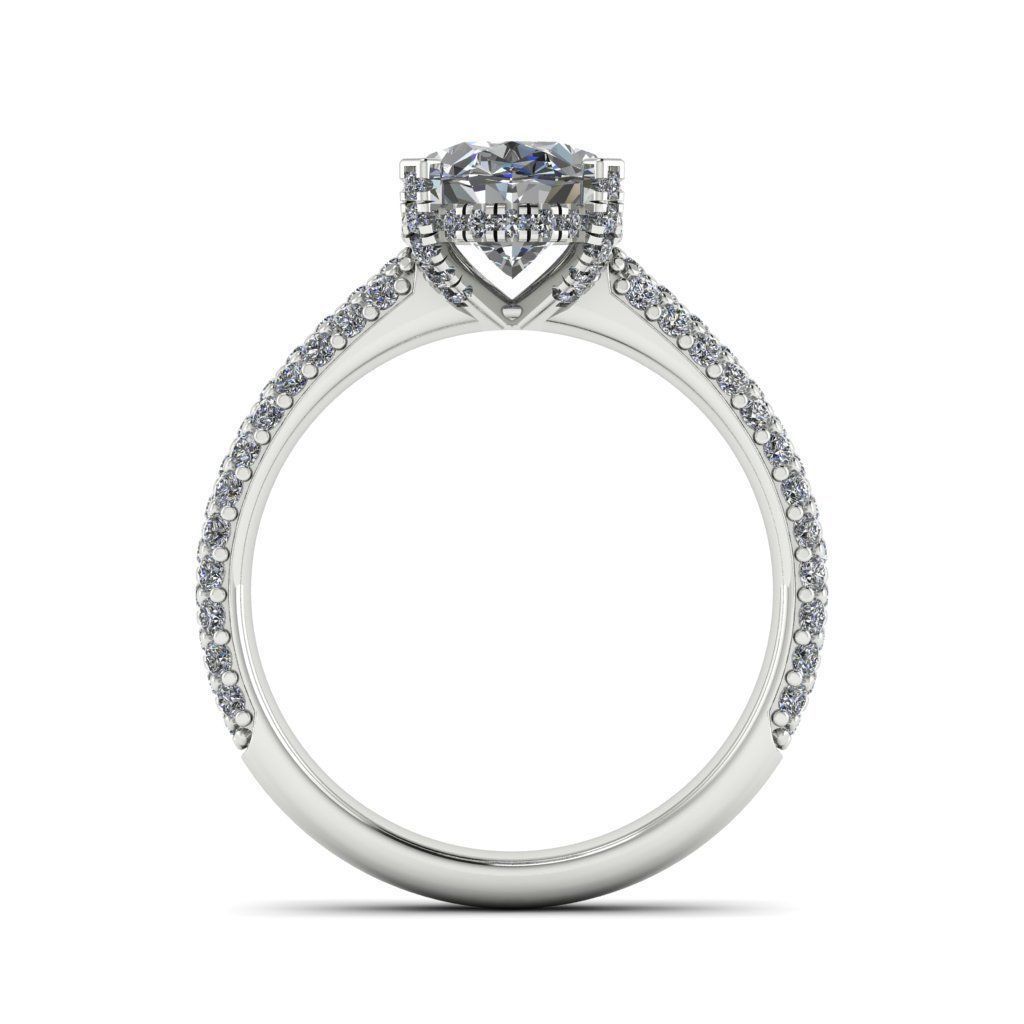 PAV-ER-OV-821 oval diamond engagement ring with pave set diam... 3D print model_1