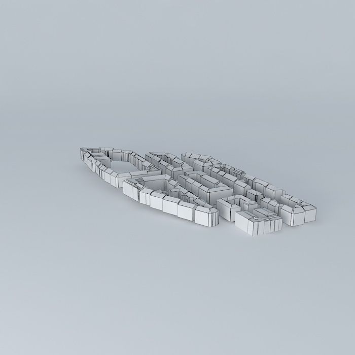 Adamstua wooden boat Free 3D model_3