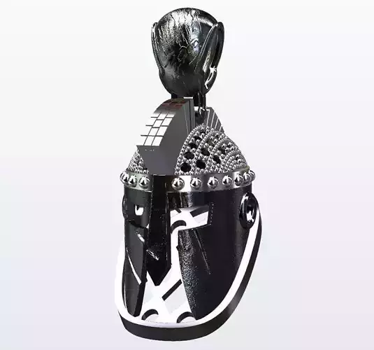 Pendant warrior 3D print model