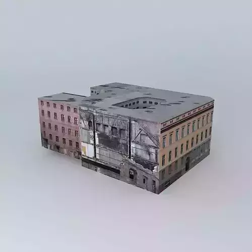 Theatre Street 1 Free 3D model