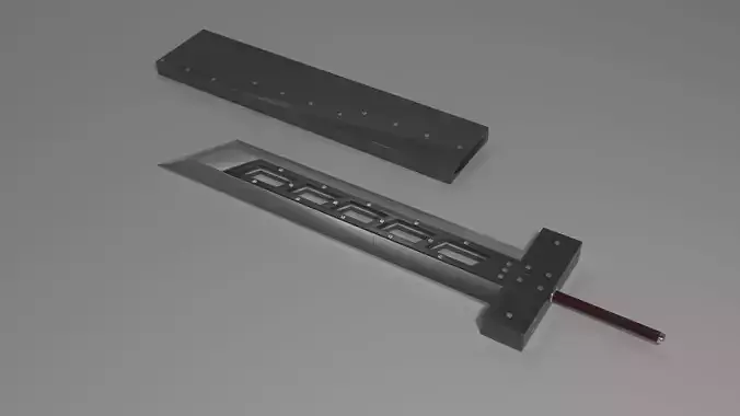Final Fantasy Buster Sword Free 3D model