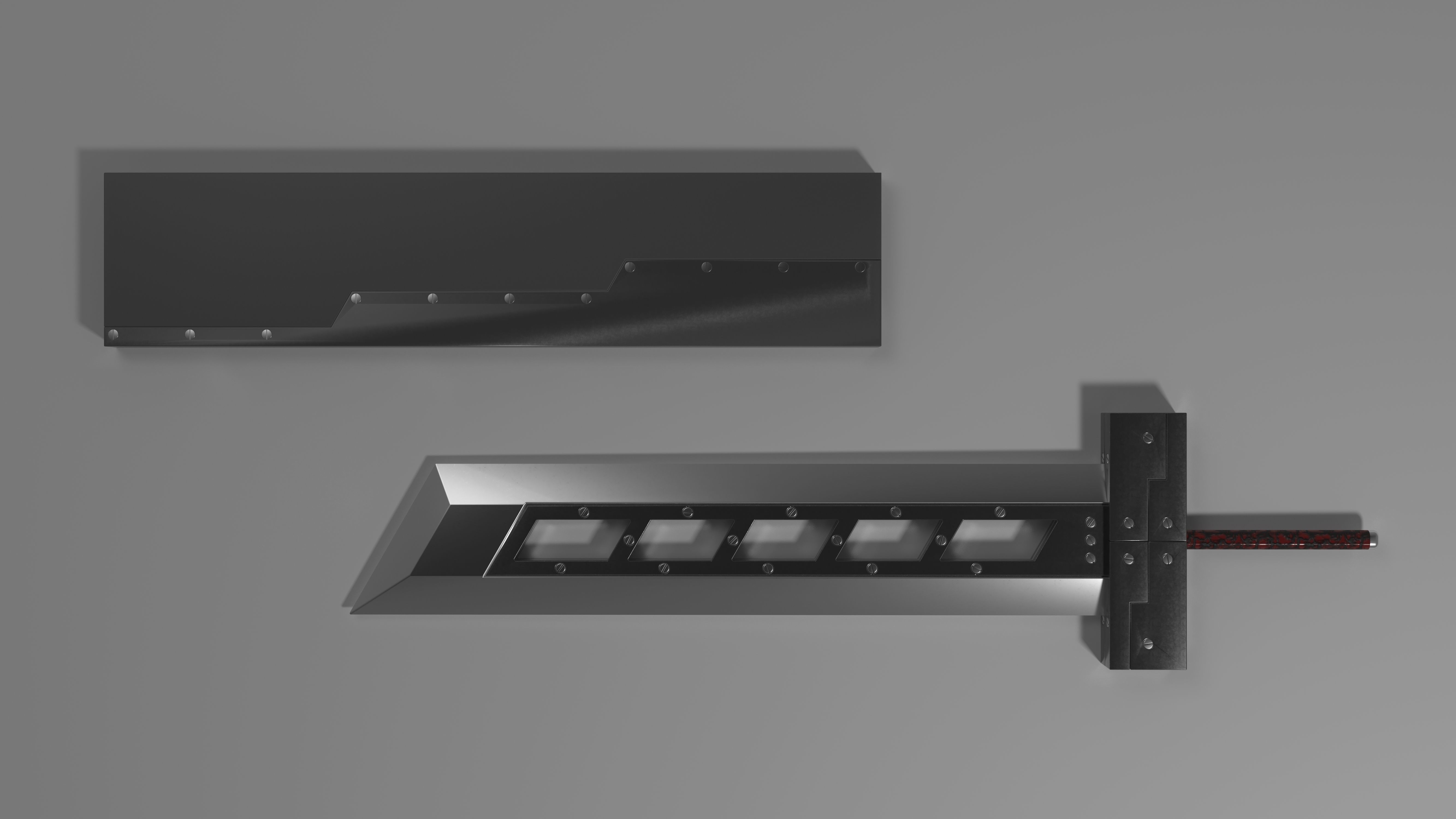 Final Fantasy Buster Sword Free 3D model_4