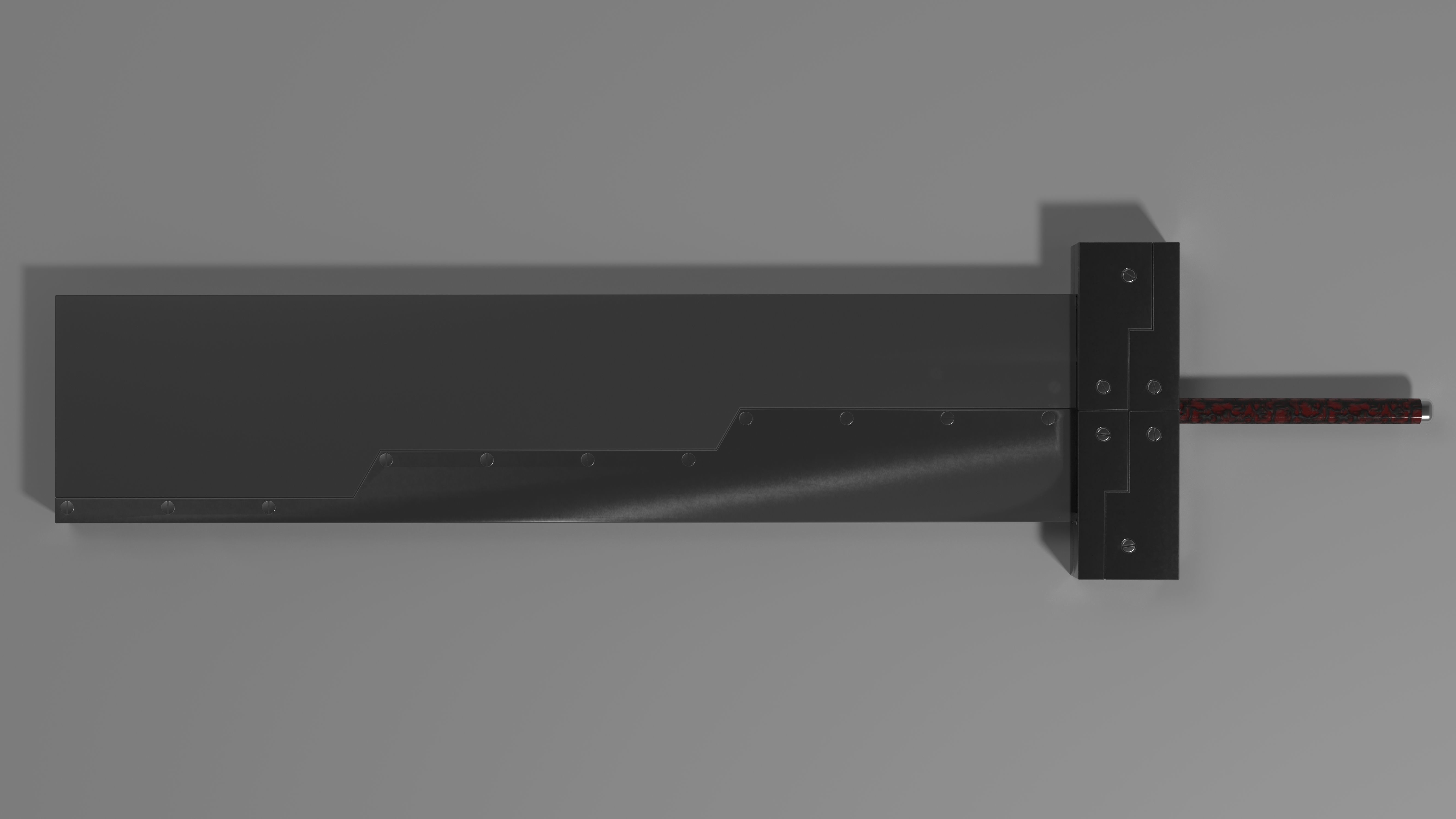 Final Fantasy Buster Sword Free 3D model_12