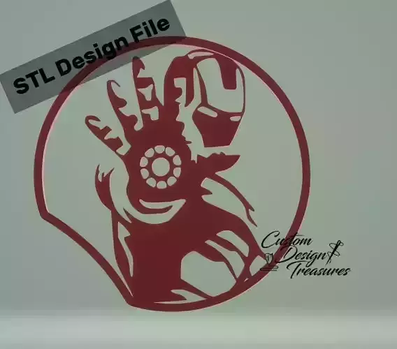 Disney Inspired Mouse Ears - Iron Man