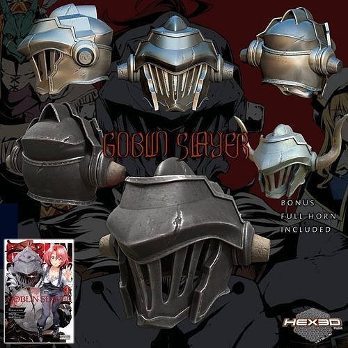 Goblin Slayer Helmet  - 3D Print 3D print model