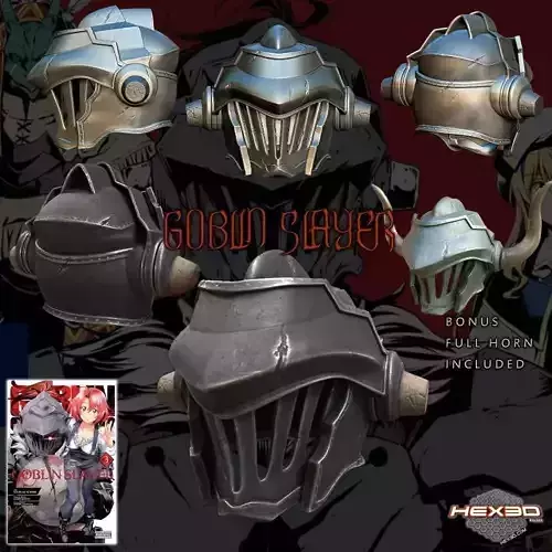Goblin Slayer Helmet  - 3D Print 3D print model