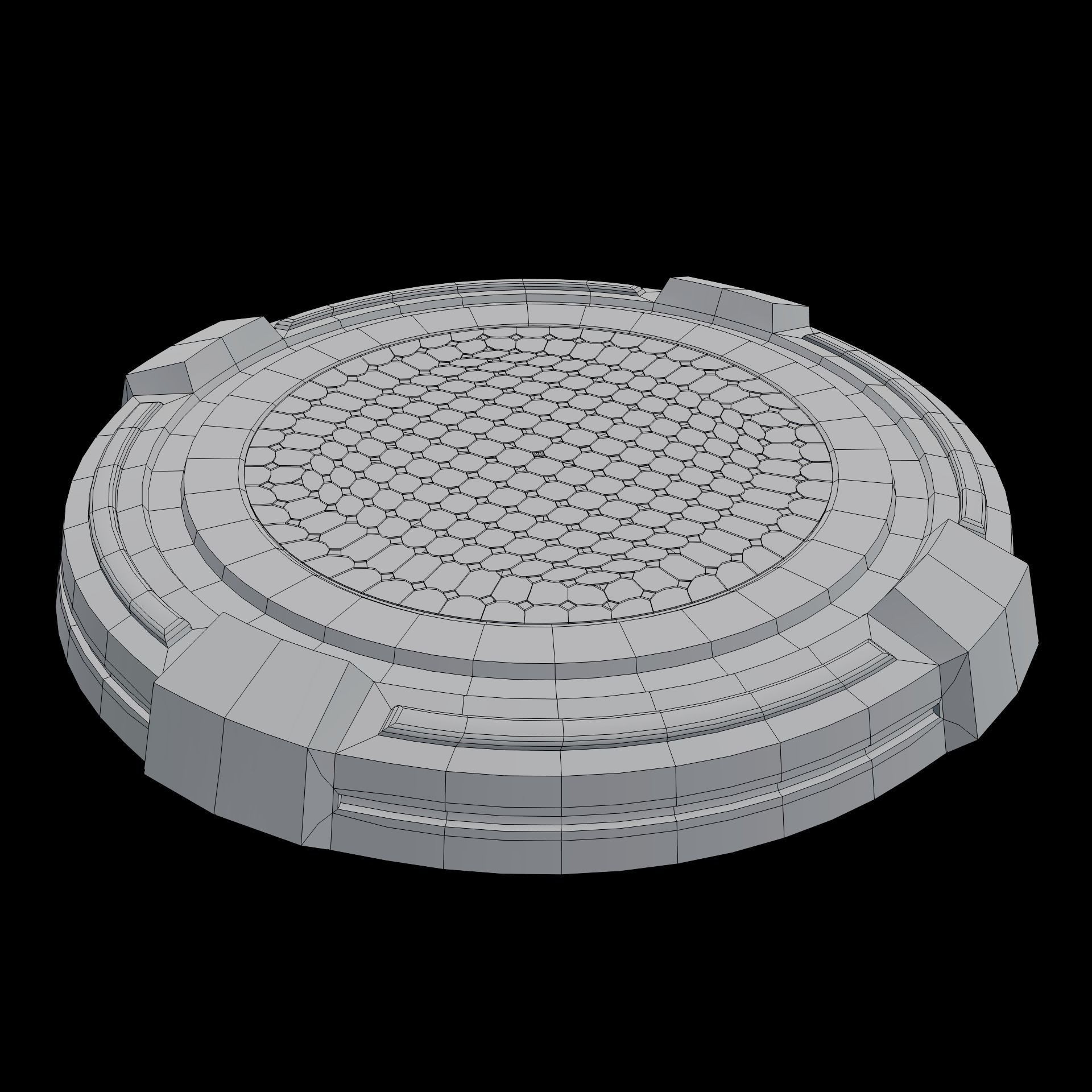 Robot character mecha game asset RTS01 Low-poly 3D model_19