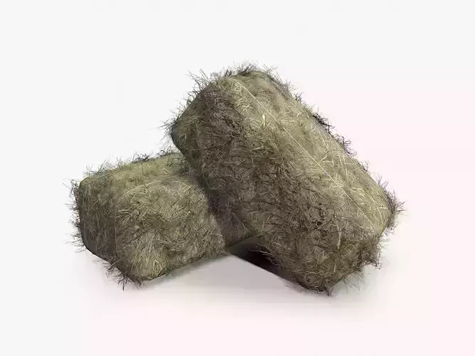 Game ready haystack two bundles of hay