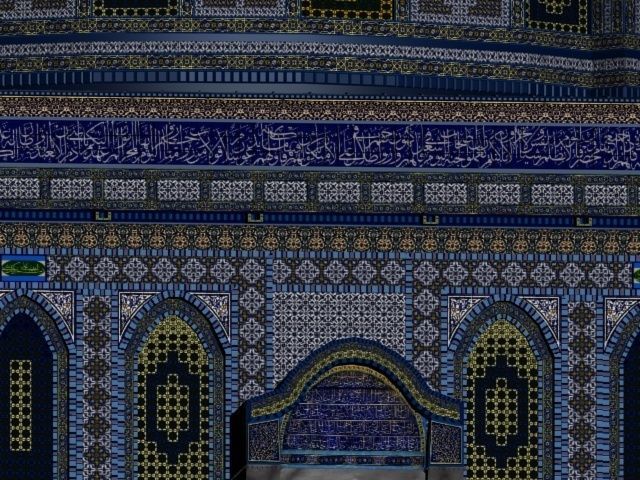 dome of the rock 3D model_1