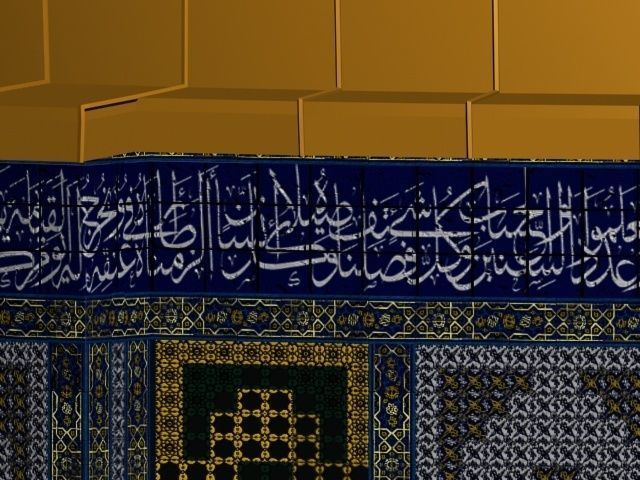 dome of the rock 3D model_3