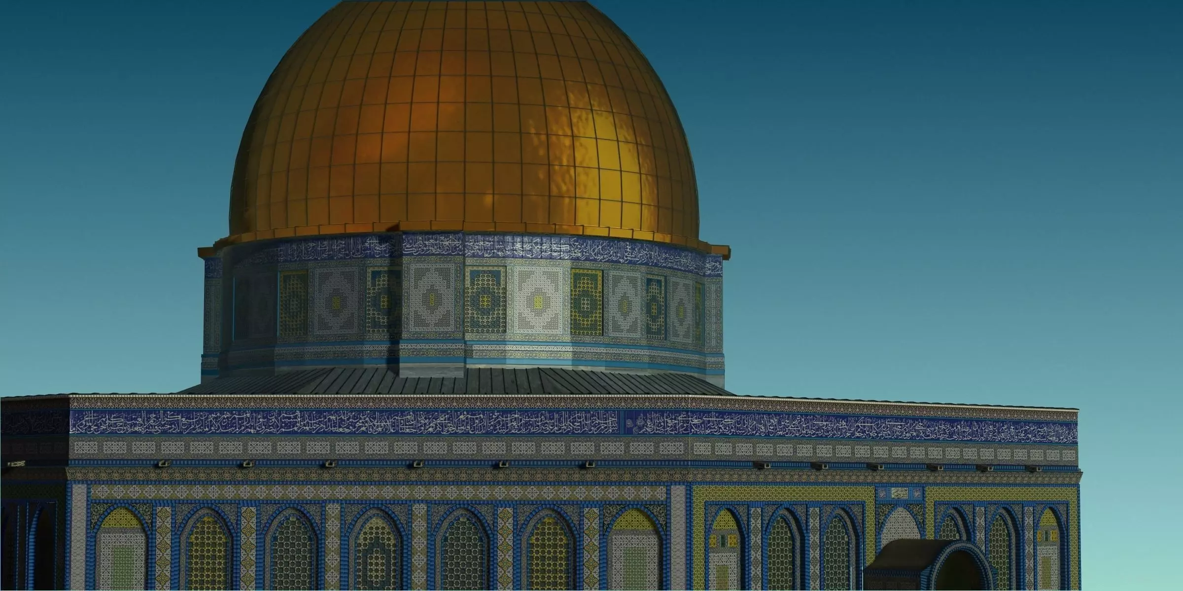 dome of the rock 3D model_0