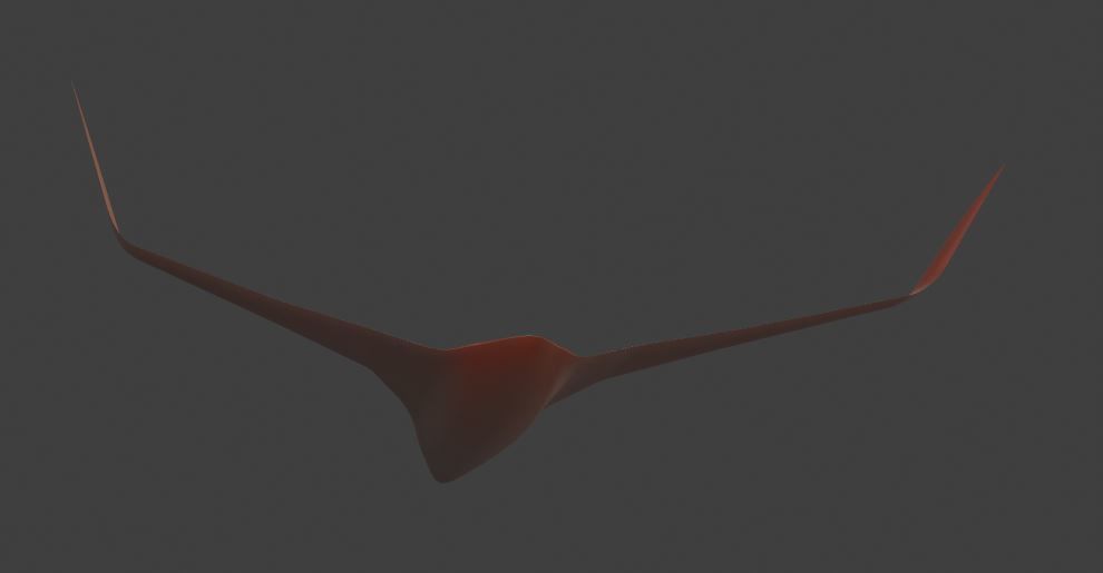 BWB X-Stream T 3D model_36