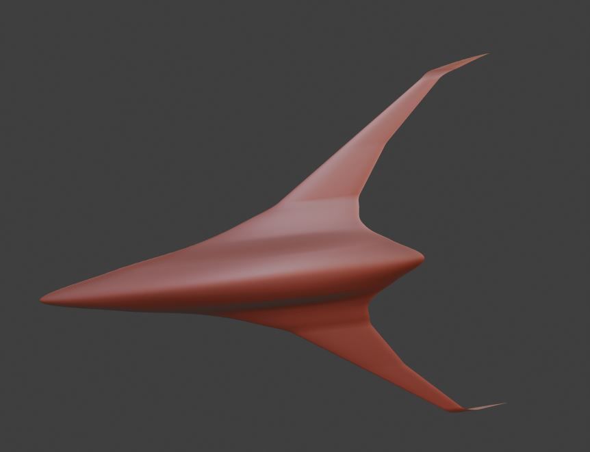 BWB X-Stream T 3D model_30