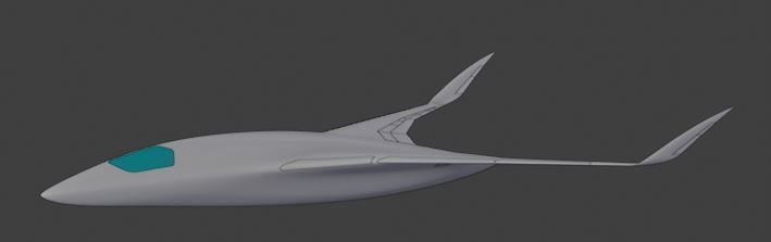 BWB X-Stream T 3D model_42