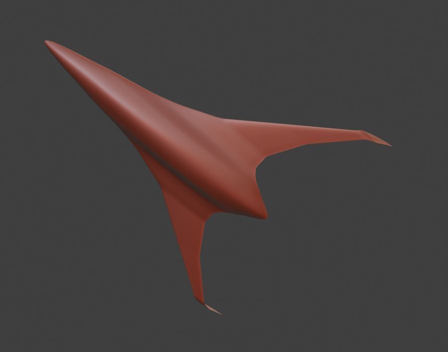 BWB X-Stream T 3D model_27