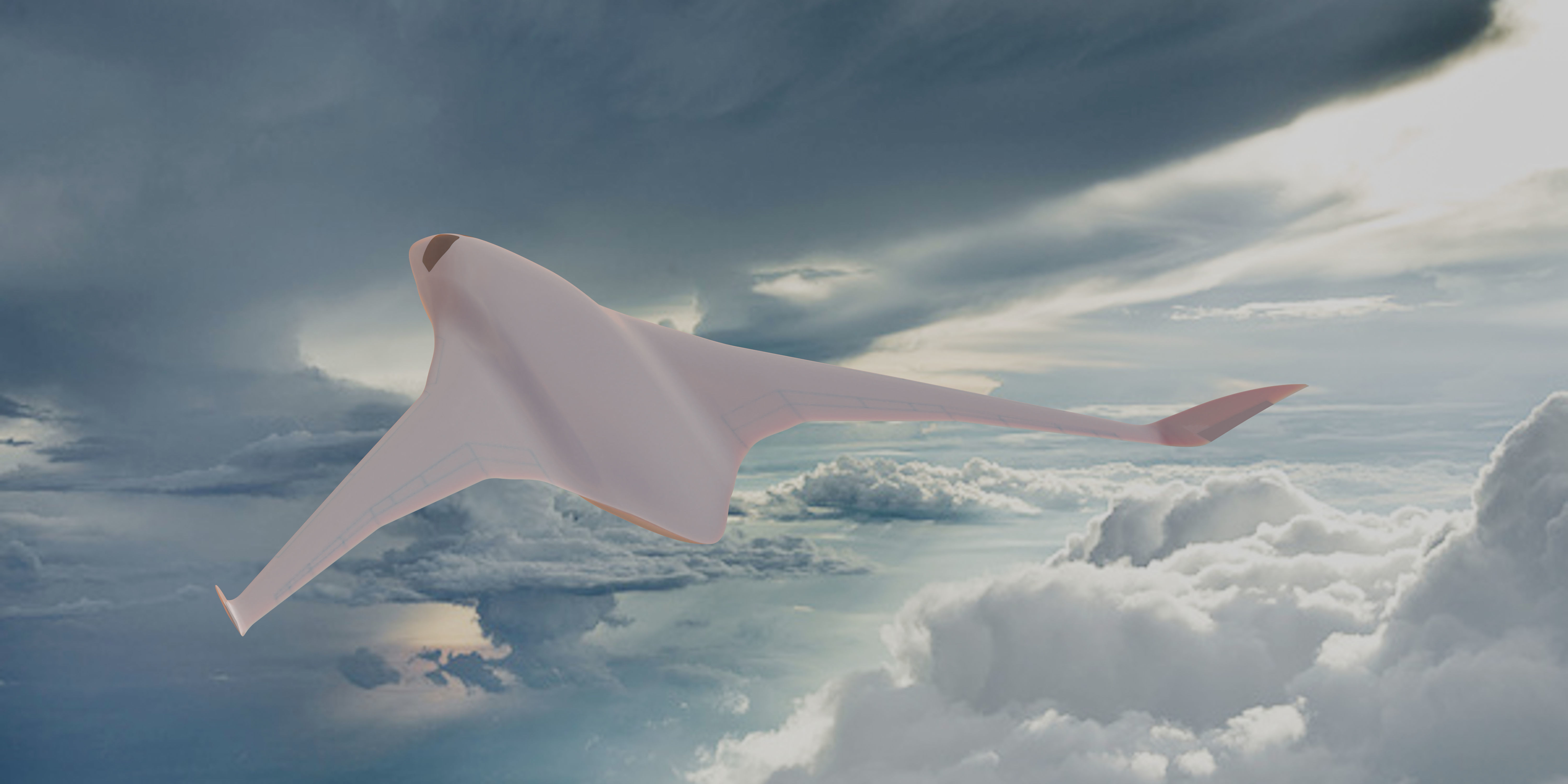 BWB X-Stream T 3D model_10