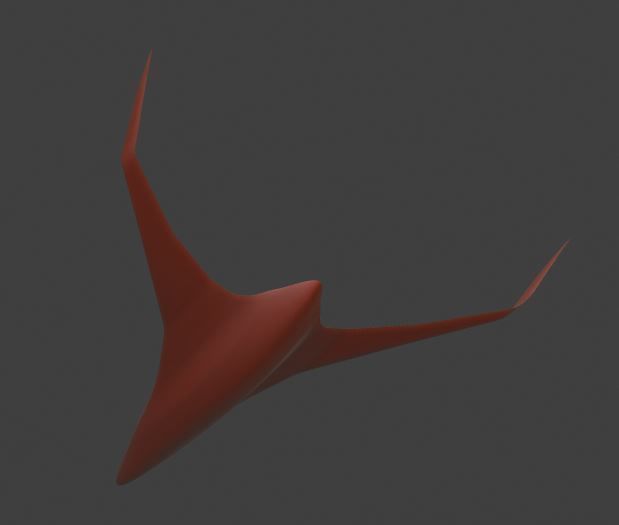 BWB X-Stream T 3D model_34