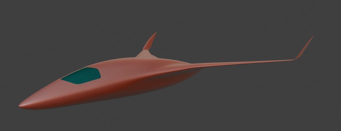 BWB X-Stream T 3D model_13