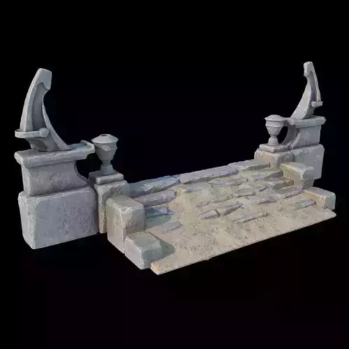 Fantasy stone stairs ver2