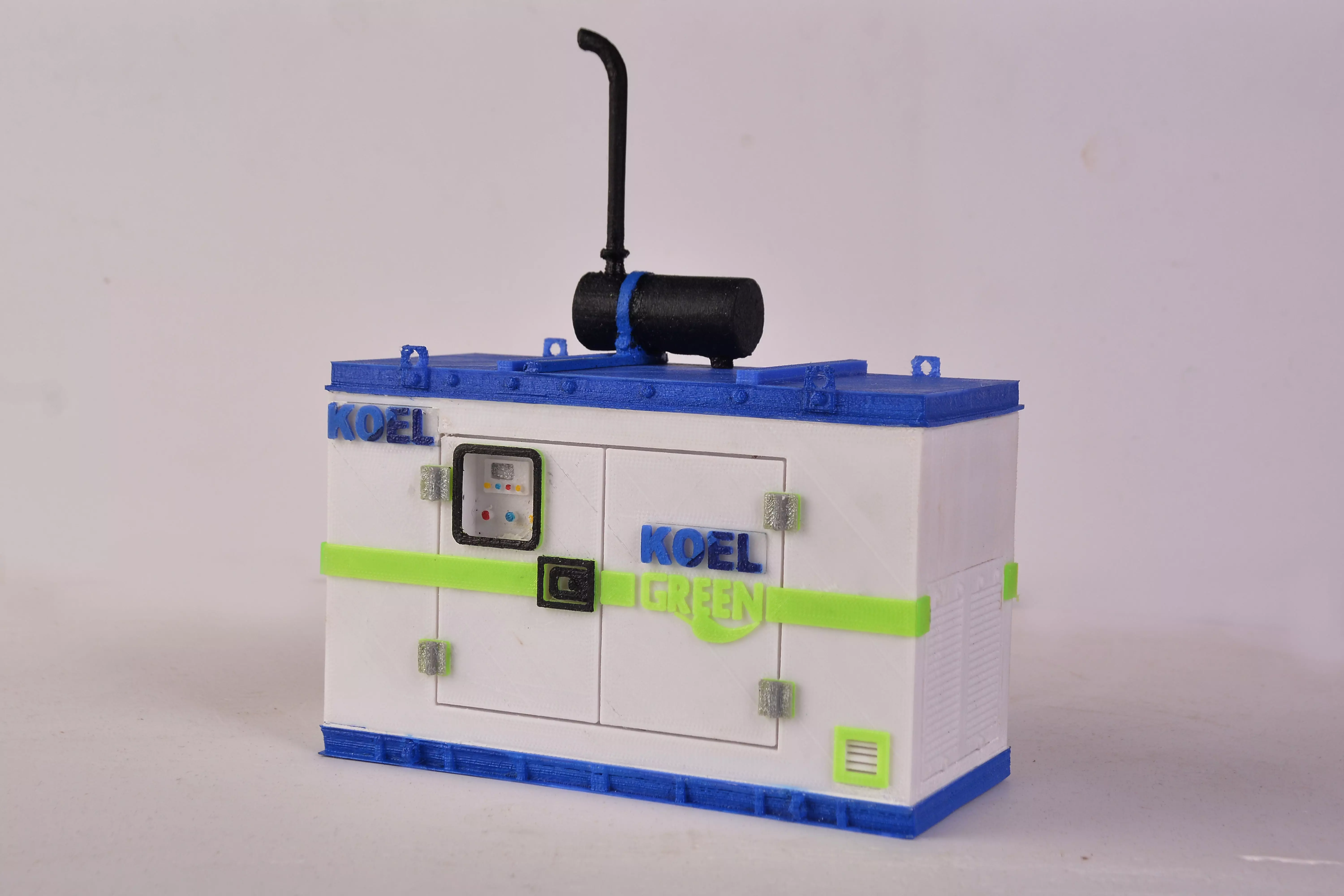 3D Printed Diesel Generator Miniature 3D print model_0