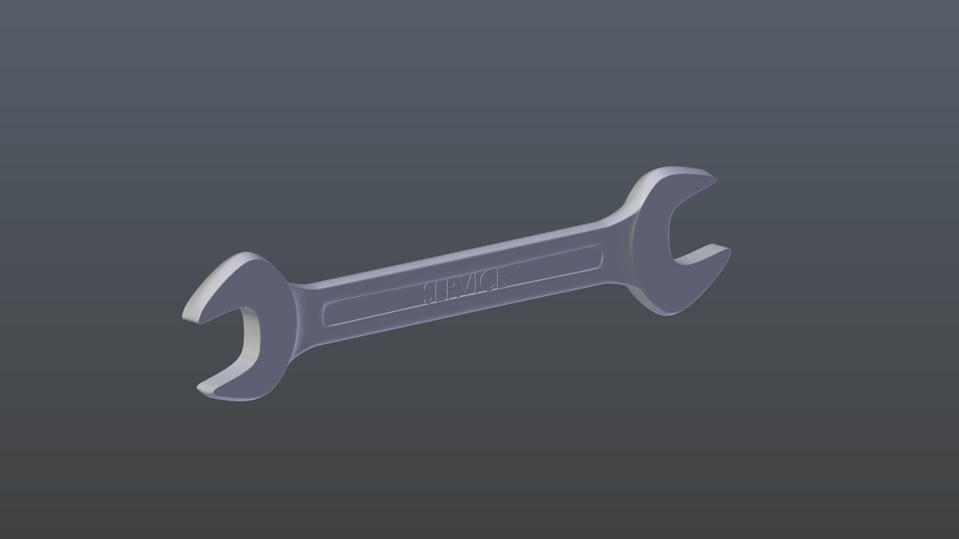 Wrench 2 3D model_8