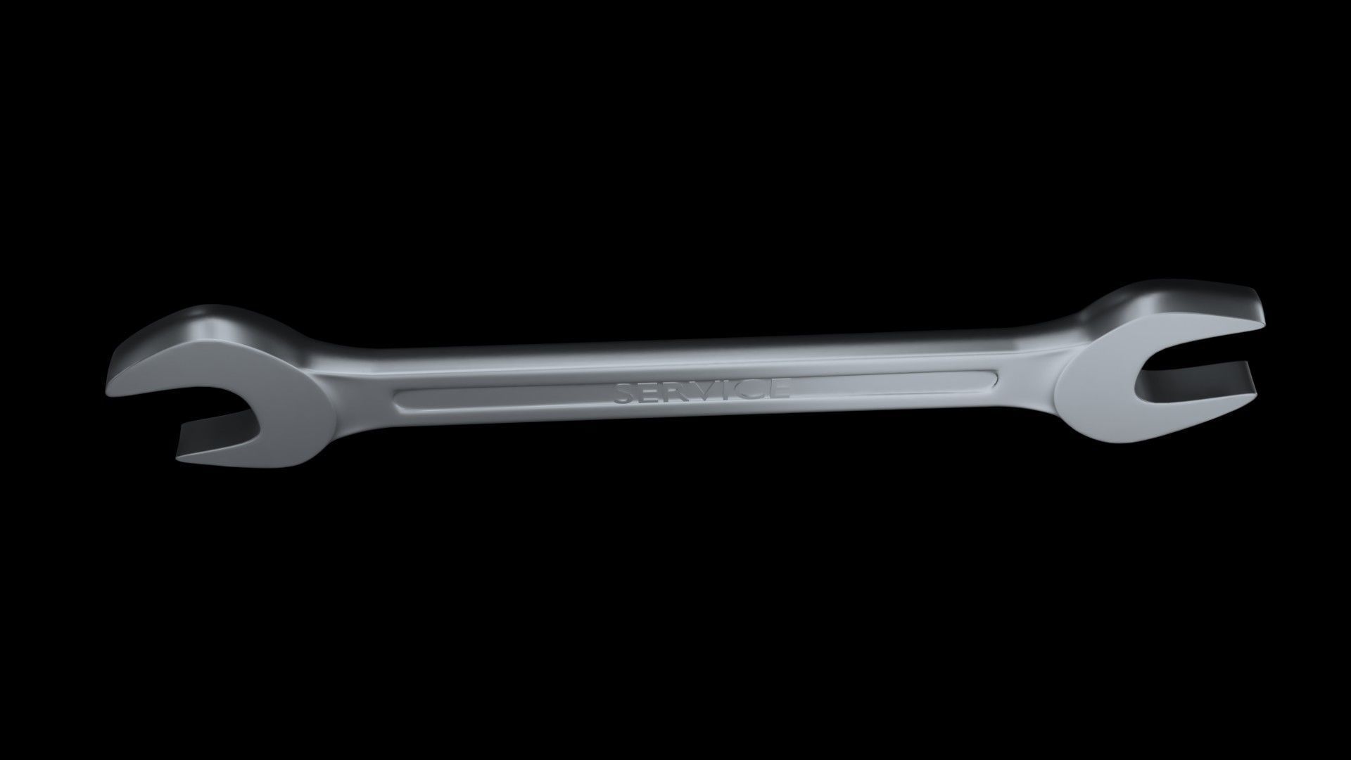 Wrench 2 3D model_4