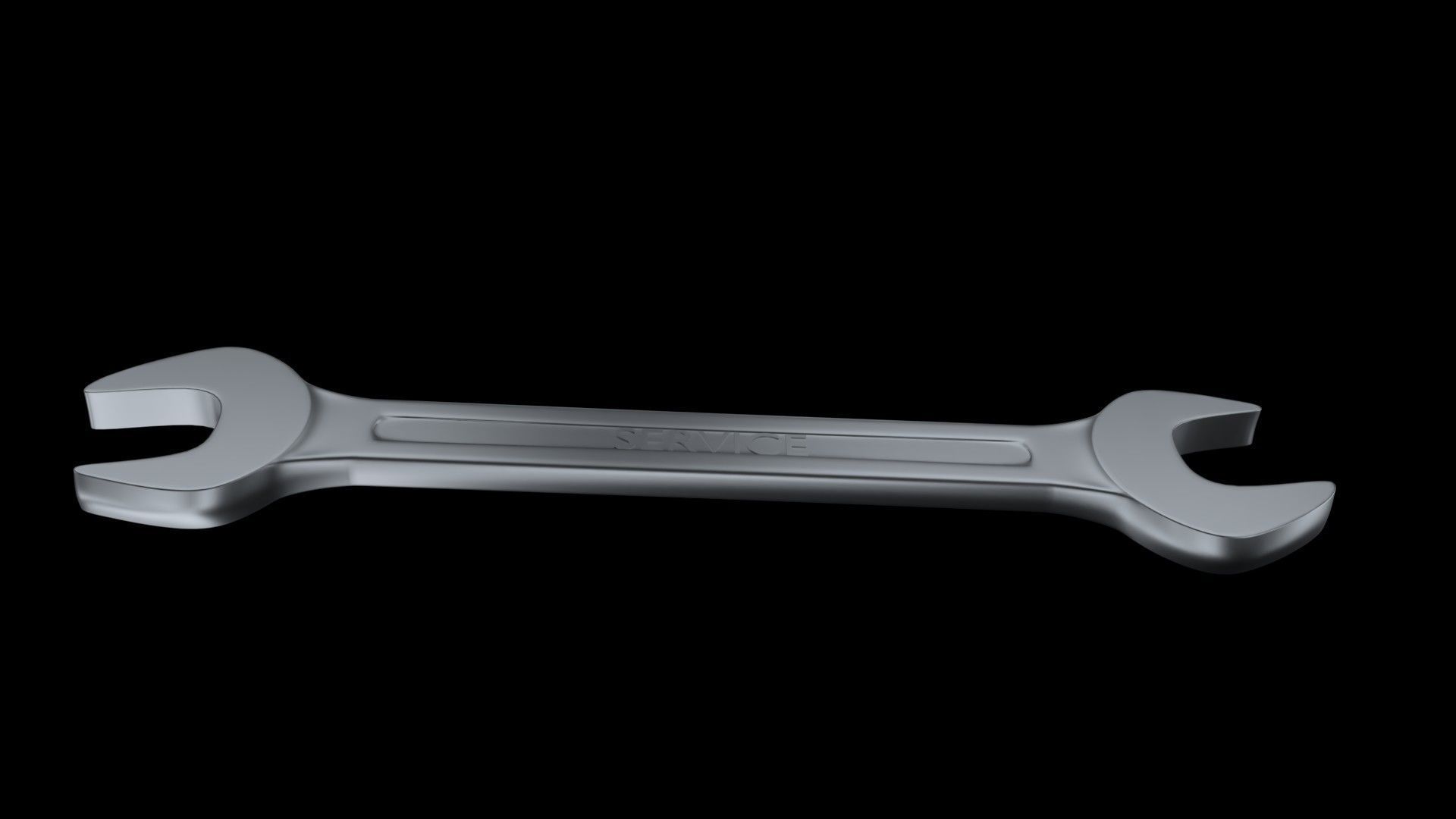 Wrench 2 3D model_6