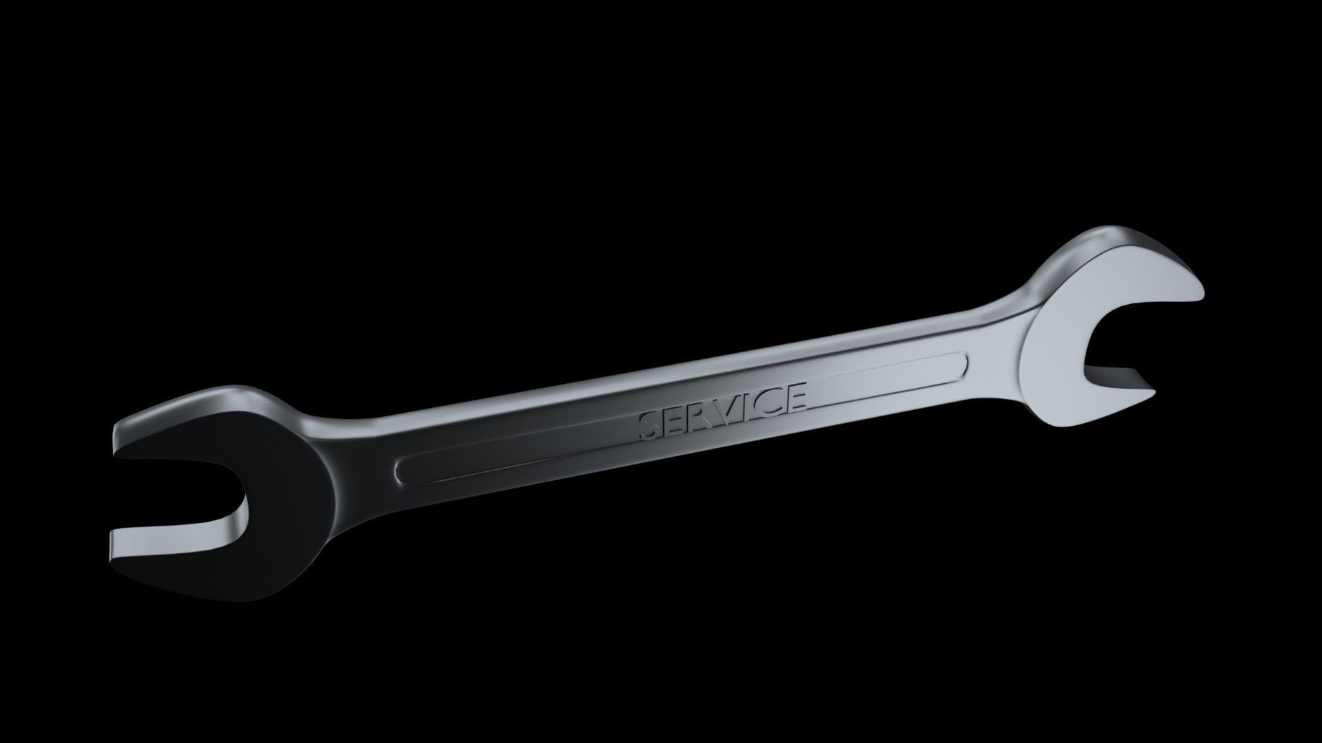 Wrench 2 3D model_5