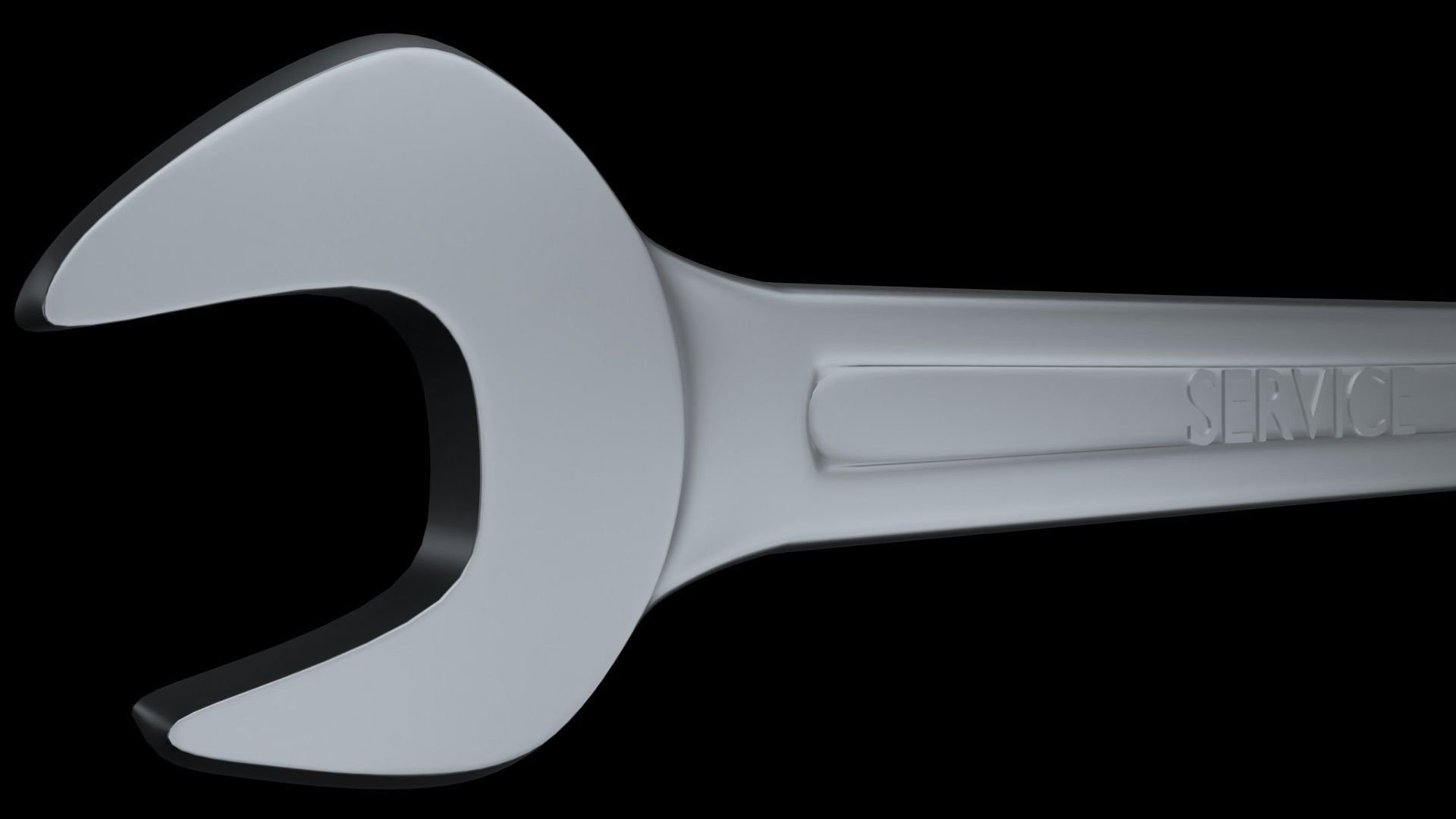 Wrench 2 3D model_1