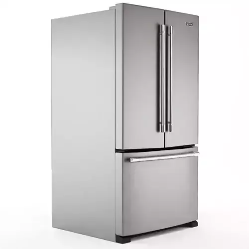 KitchenAid 25 and 2 French Door Refrigerator 3D model