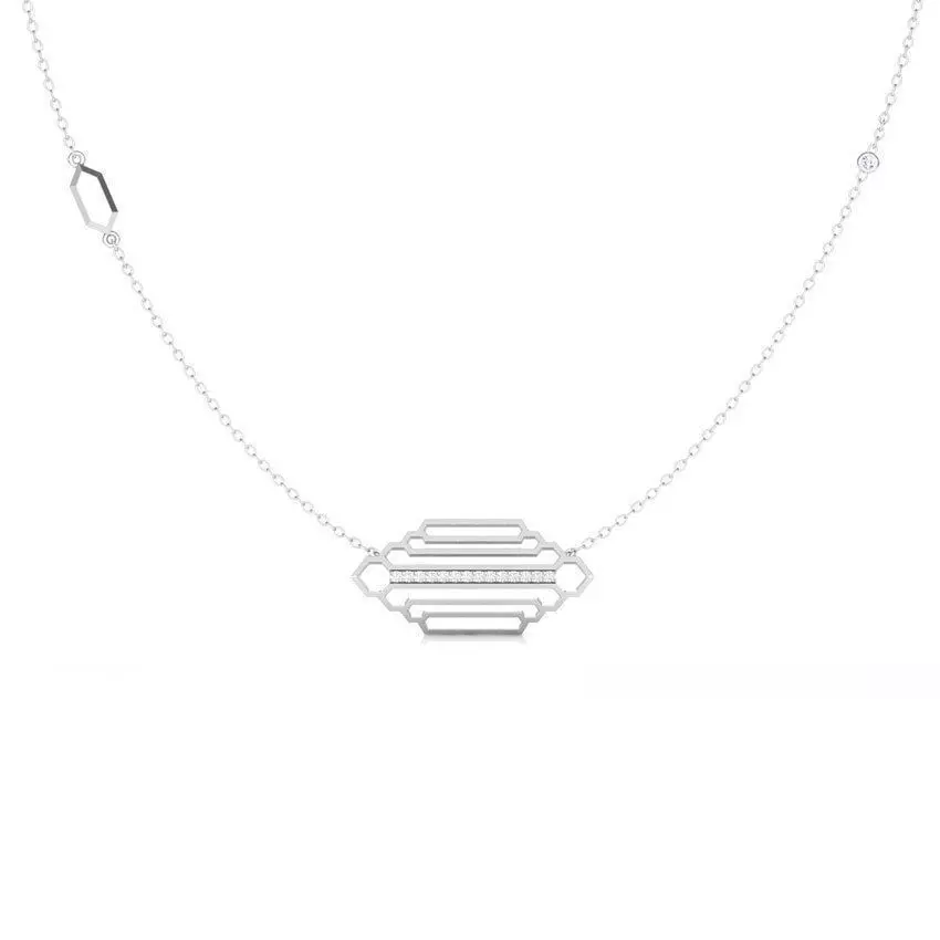 Regal Stepped Necklace 3D print model_0