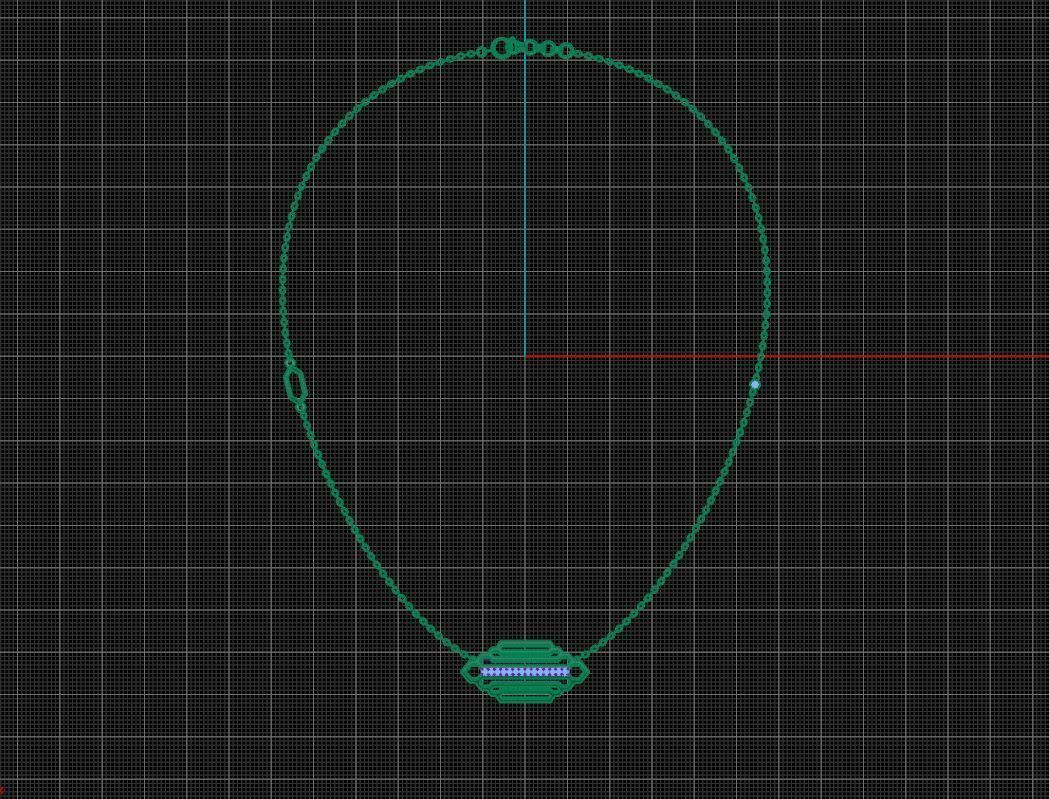 Regal Stepped Necklace 3D print model_6