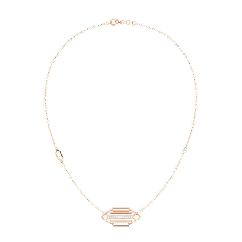 Regal Stepped Necklace 3D print model_8