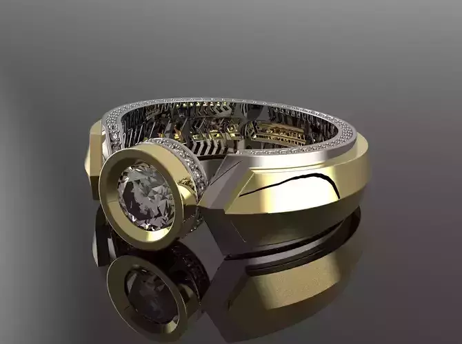 Ring with gems 24 Edgar