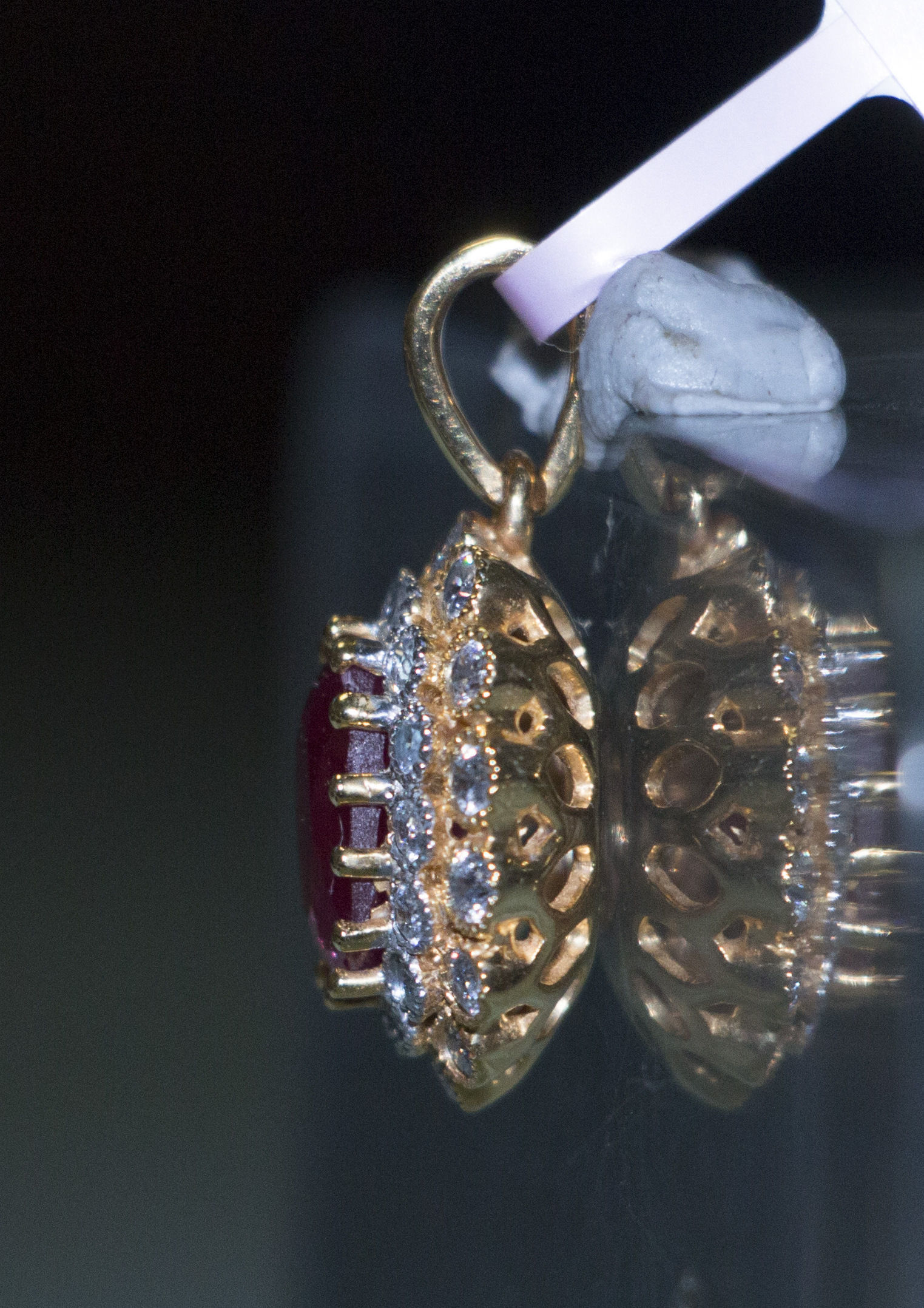 Scallop Pendant  3D print model_12