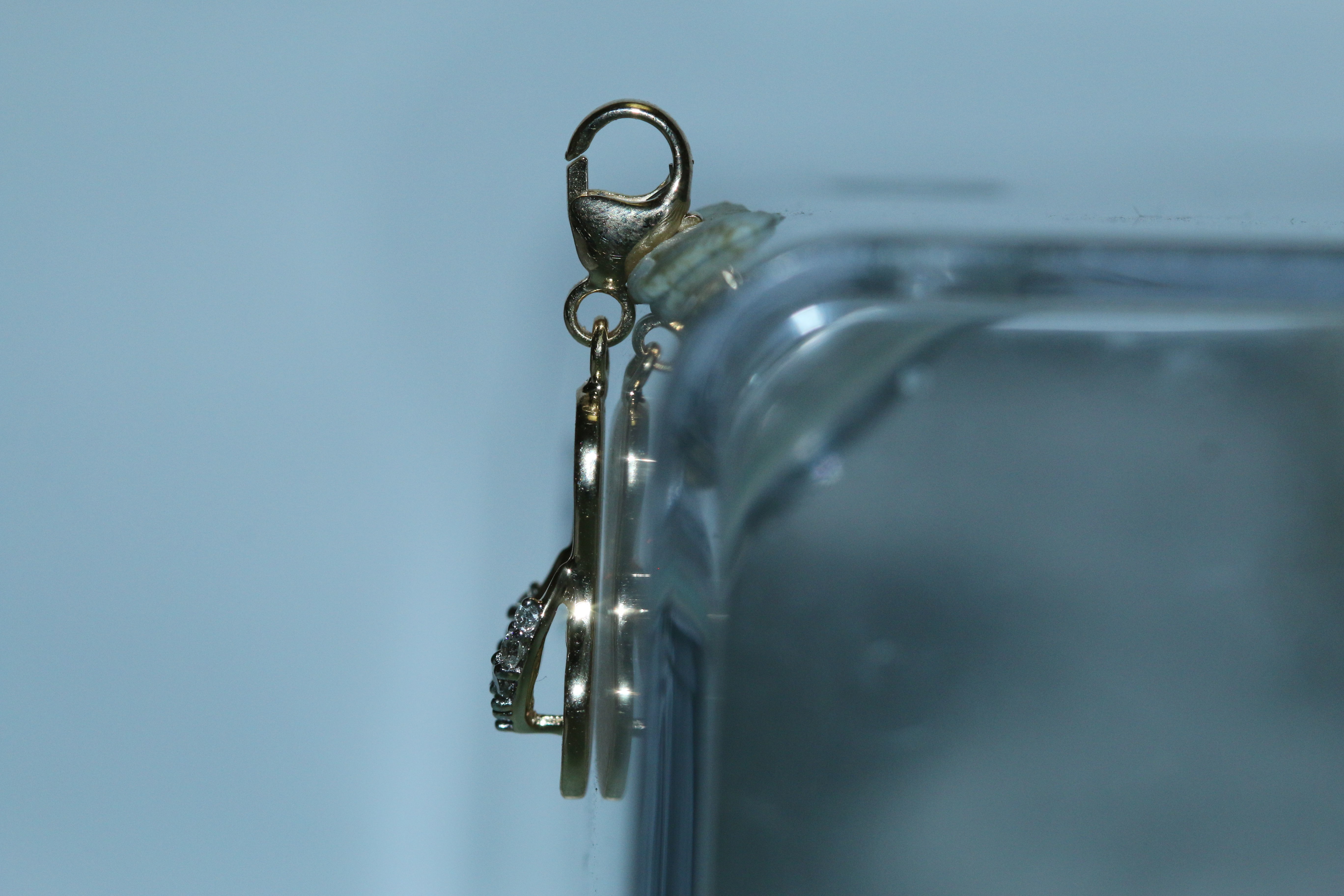 Slipper Charm Earring  3D print model_21