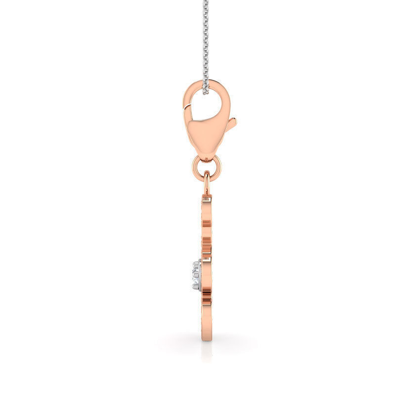 Teddy Bear Earring  3D print model_16